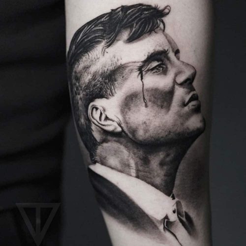 Thomas Shelby Peaky Blinders tattoo Roman Vainer