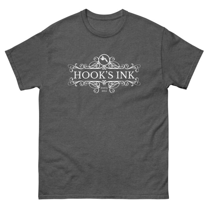 Heren shirt Hook's Ink logo in witte opdruk - Afbeelding 10
