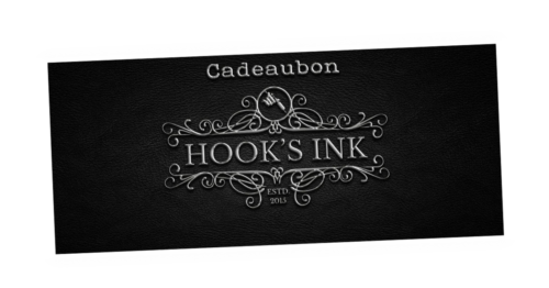 Hook's ink tattoo cadeaubon origineel cadeau